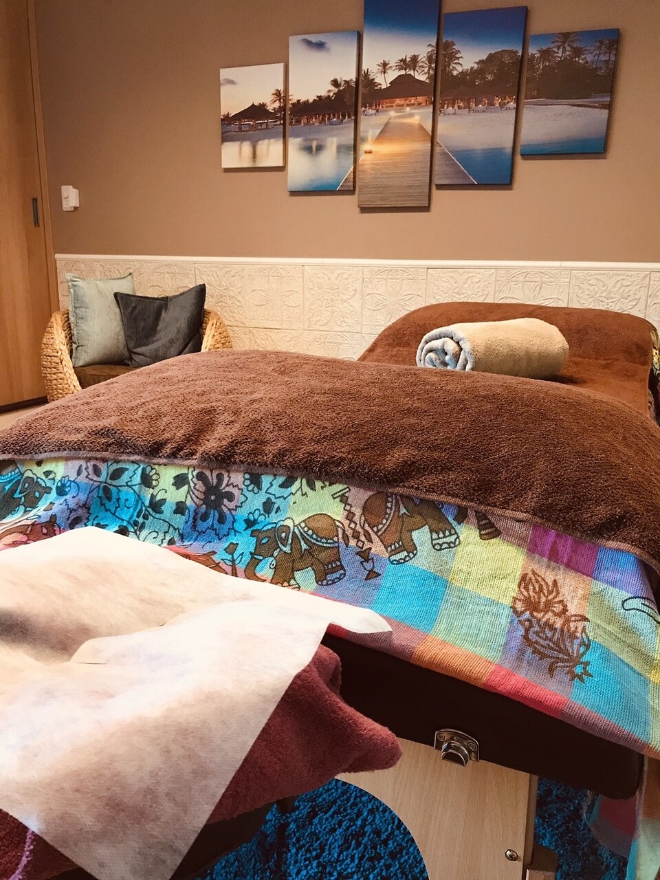 ふかふかのベッド